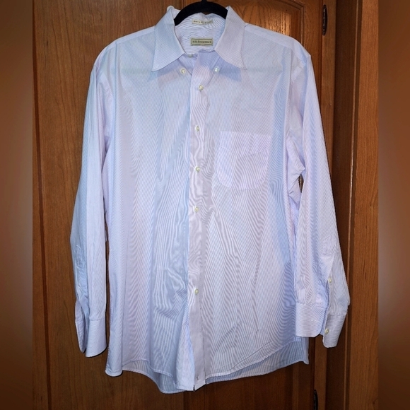 An H. Stockton men's long sleeve button-down shirt in a 16 neck. - Picture 1 of 6
